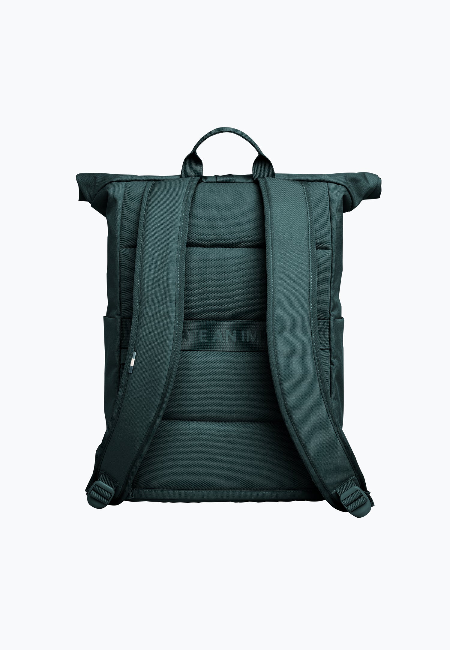 Tenho mochila de bolsa ROLLTOP Monocromático fácil