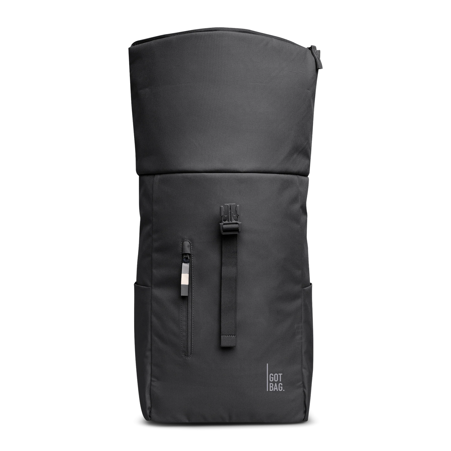 Tenho mochila de bolsa ROLLTOP Monocromático fácil