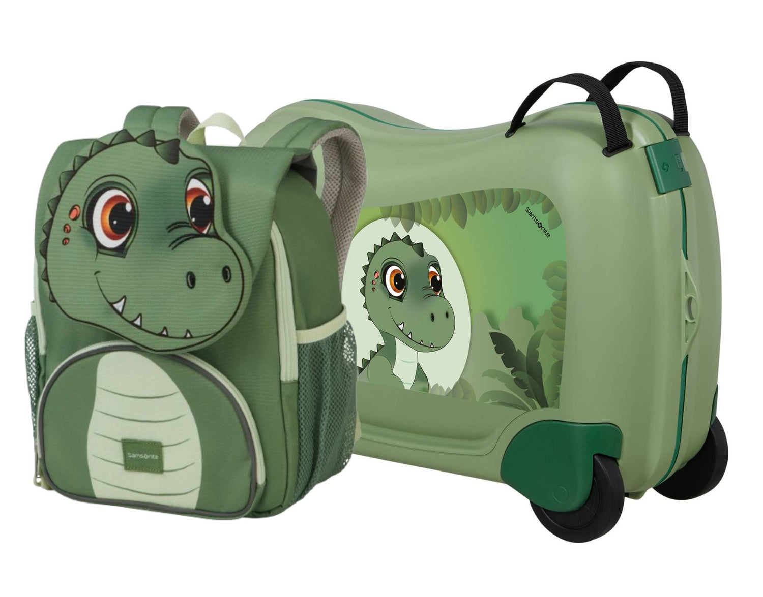 SAMSONITE pack SAMMIES children's backpack DISNEY  + ride-ons DREAM2GO DINO REX