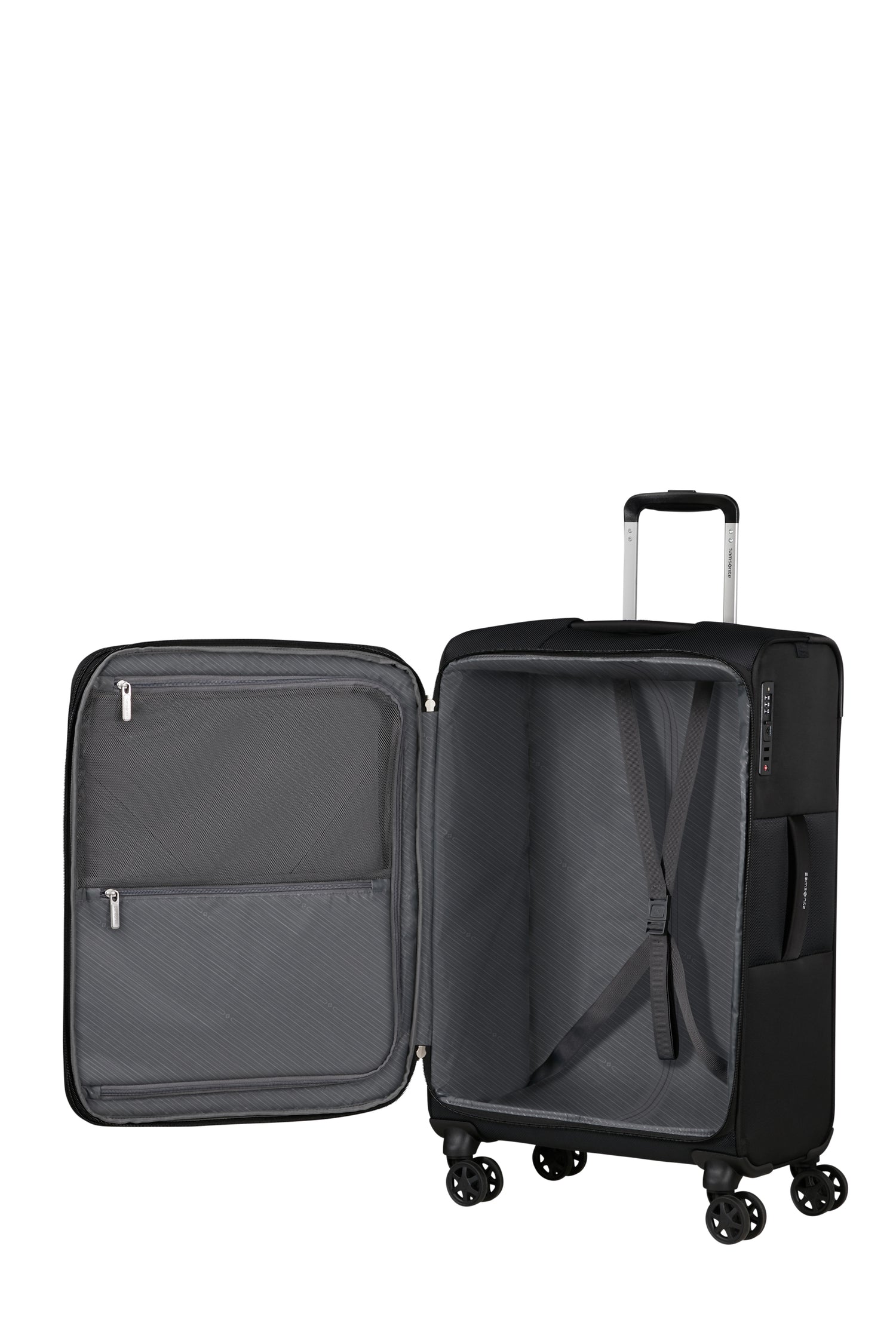 SAMSONITE Medium suitcase extensible 67cm Breeze base