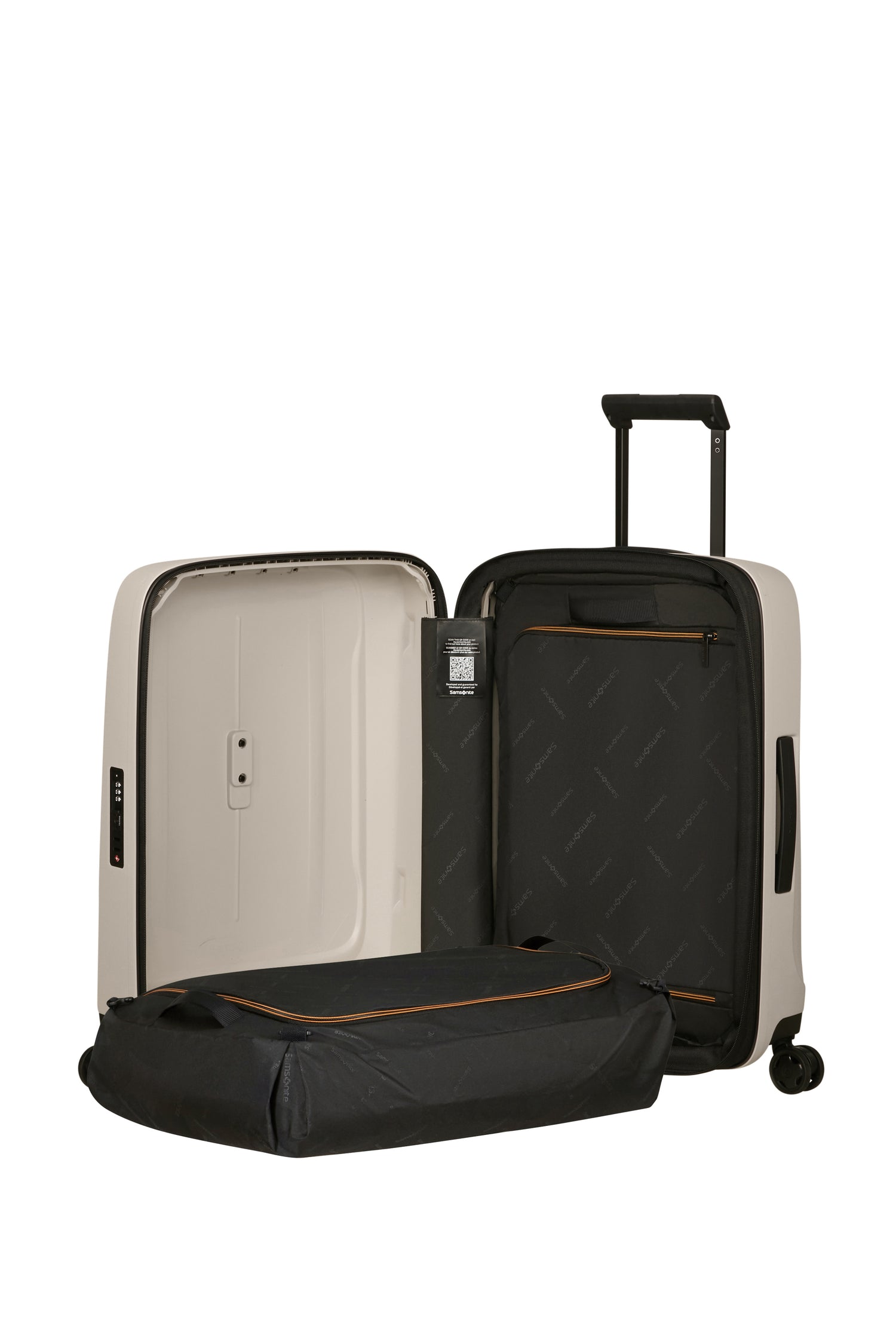 SAMSONITE kleiner Koffer 55cm erweiterbarer Reißverschluss ESSENS