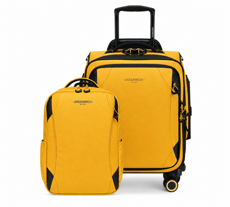 GREENWICH pack travel backpack + Cabin suitcase 55cm VANCOUVER