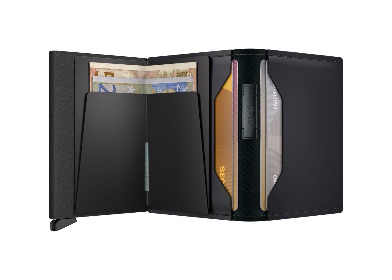 SECRID BANDWALLET MATT BLACK-BLACK