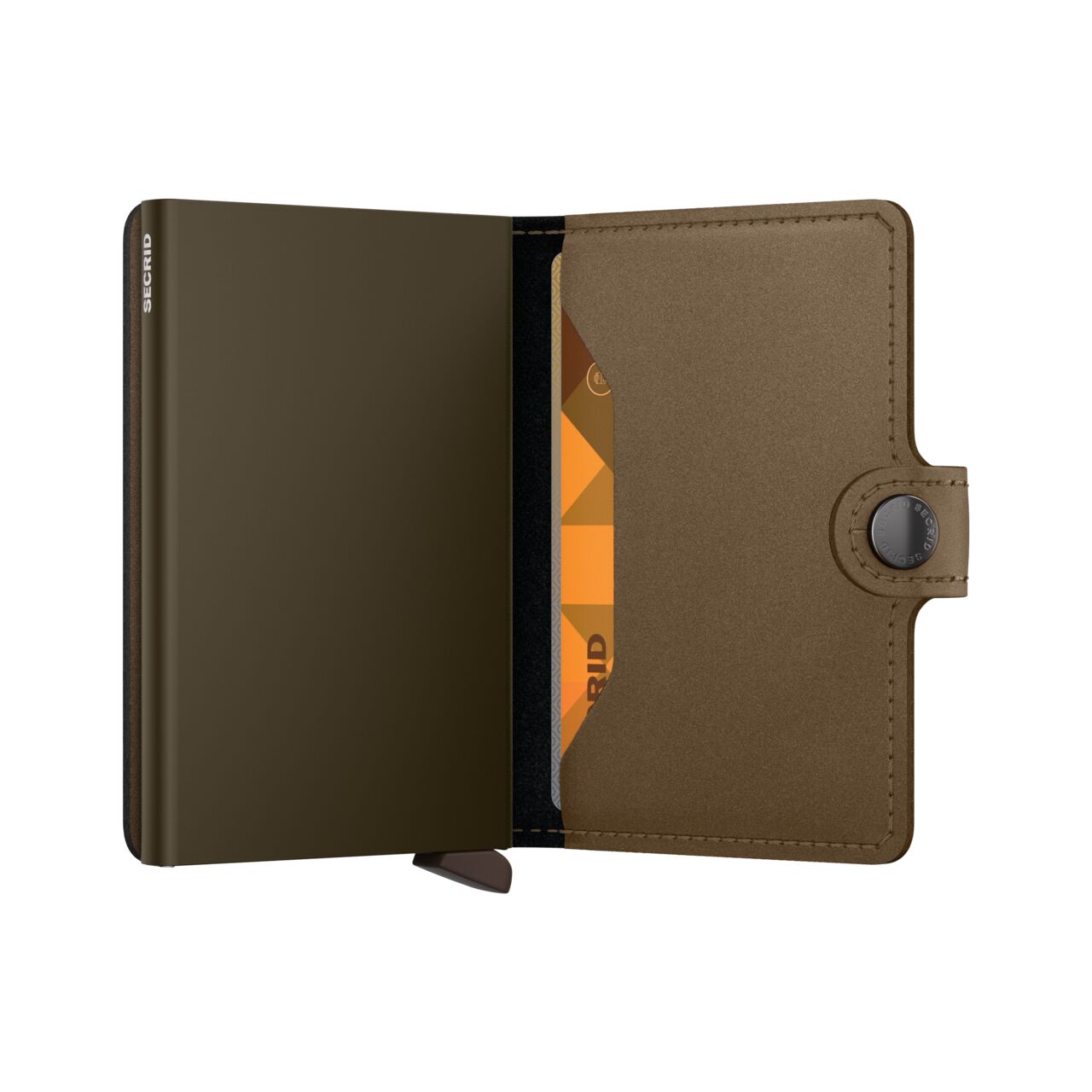 SECRID MINIWALLET MATT SATIN BRONZE
