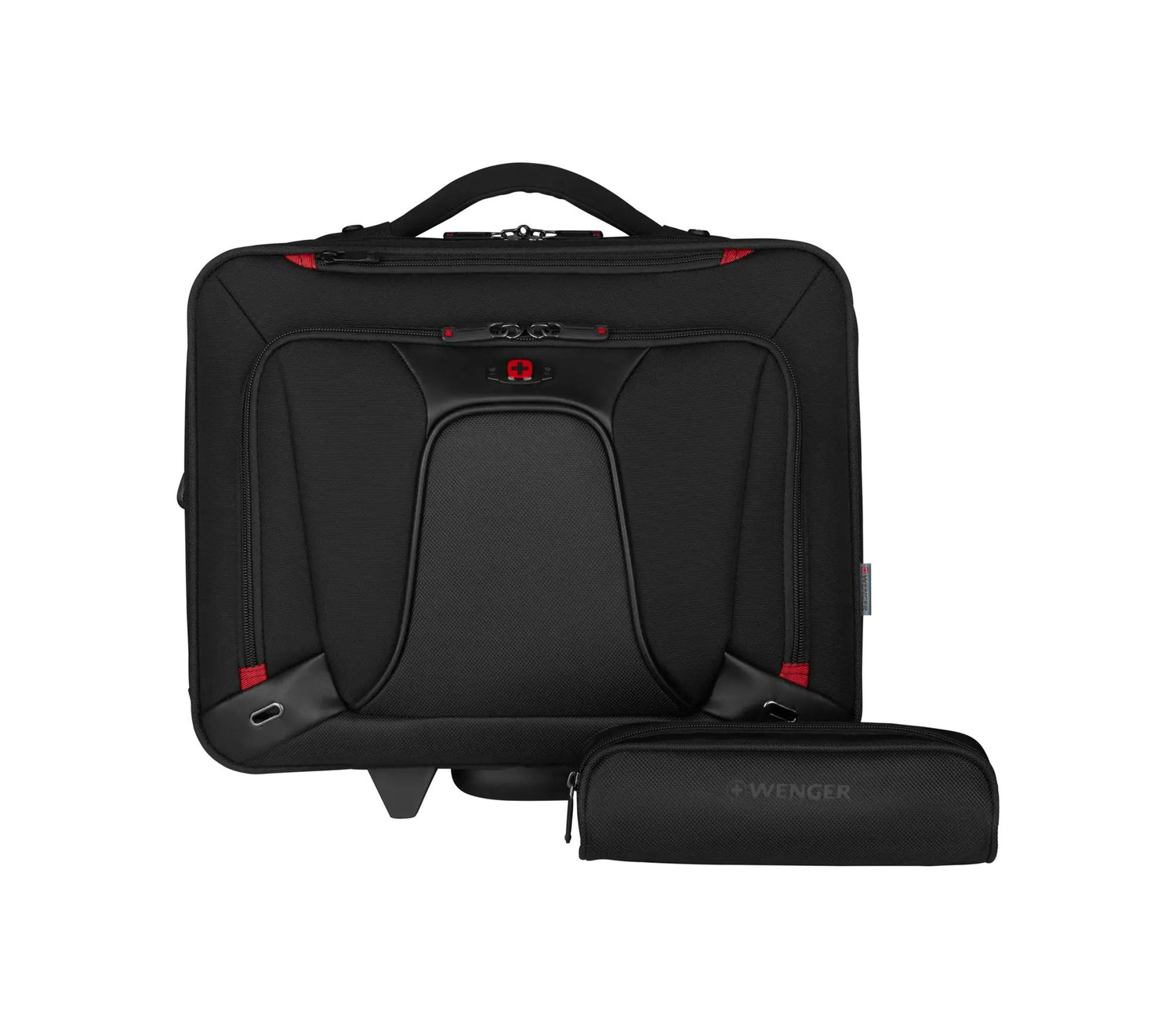 WENGER Expandable briefcase with 16 "transfer wheels