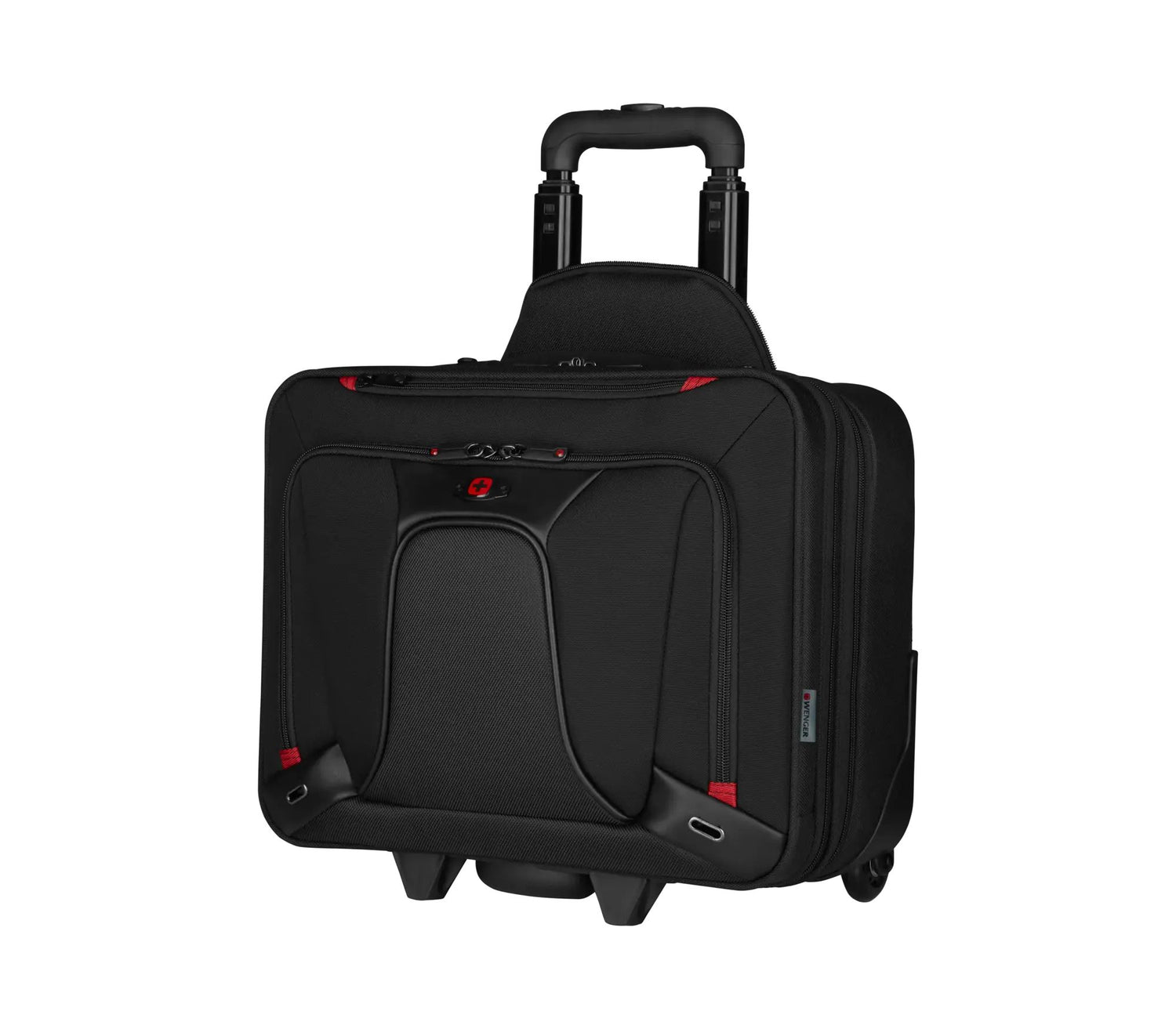 WENGER Expandable briefcase with 16 "transfer wheels