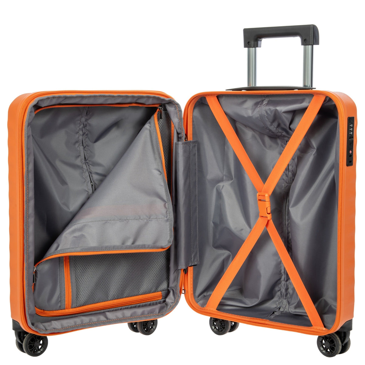 NAUSICAA de Bric Valise cabine EXTENSIBLE 55CM ORANGE