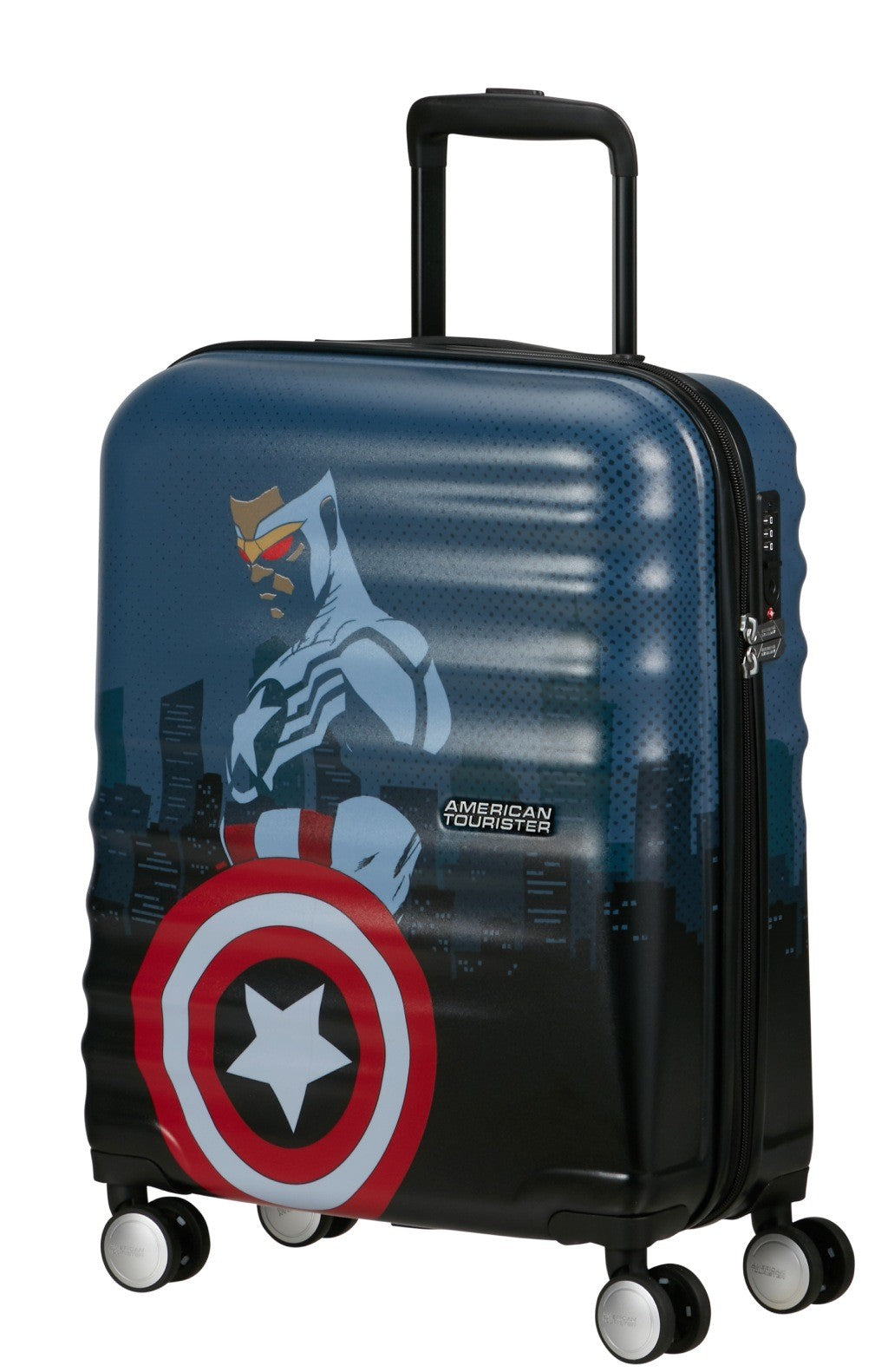 AMERICAN TOURISTER Cabinekoffer CAPTAIN AMERICA C WAVEBREAKER 55CM