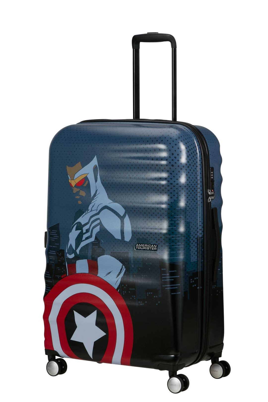 AMERICAN TOURISTER Grande valigia CAPTAIN AMERICA C WAVEBREAKER 77CM