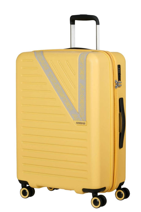 AMERICAN TOURISTER Średnia walizka EXTENSIBLE  DYNABELT 66CM