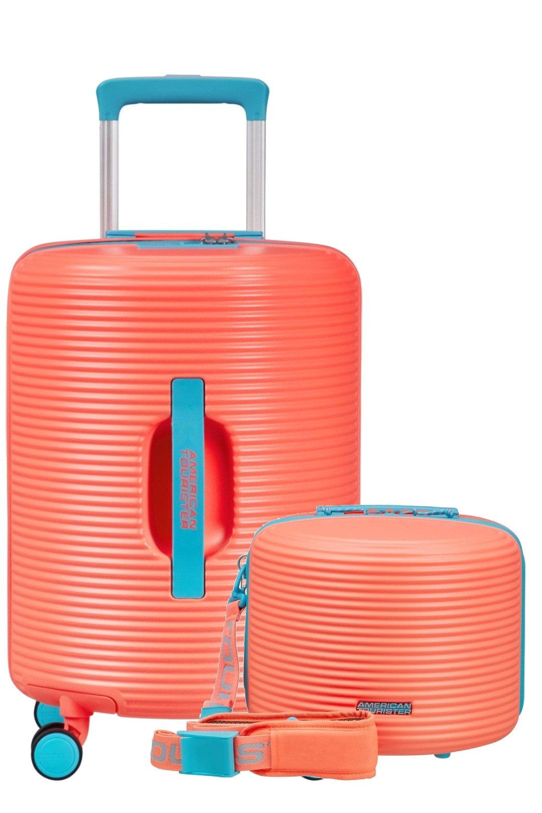 AMERICAN TOURISTER PACK TROLLEY ROLLIO 52/18cm e NECESER
