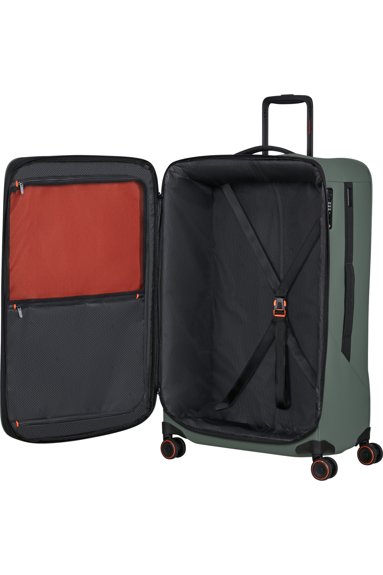 SAMSONITE super grote koffer 84cm extensible GEGLAZUURD