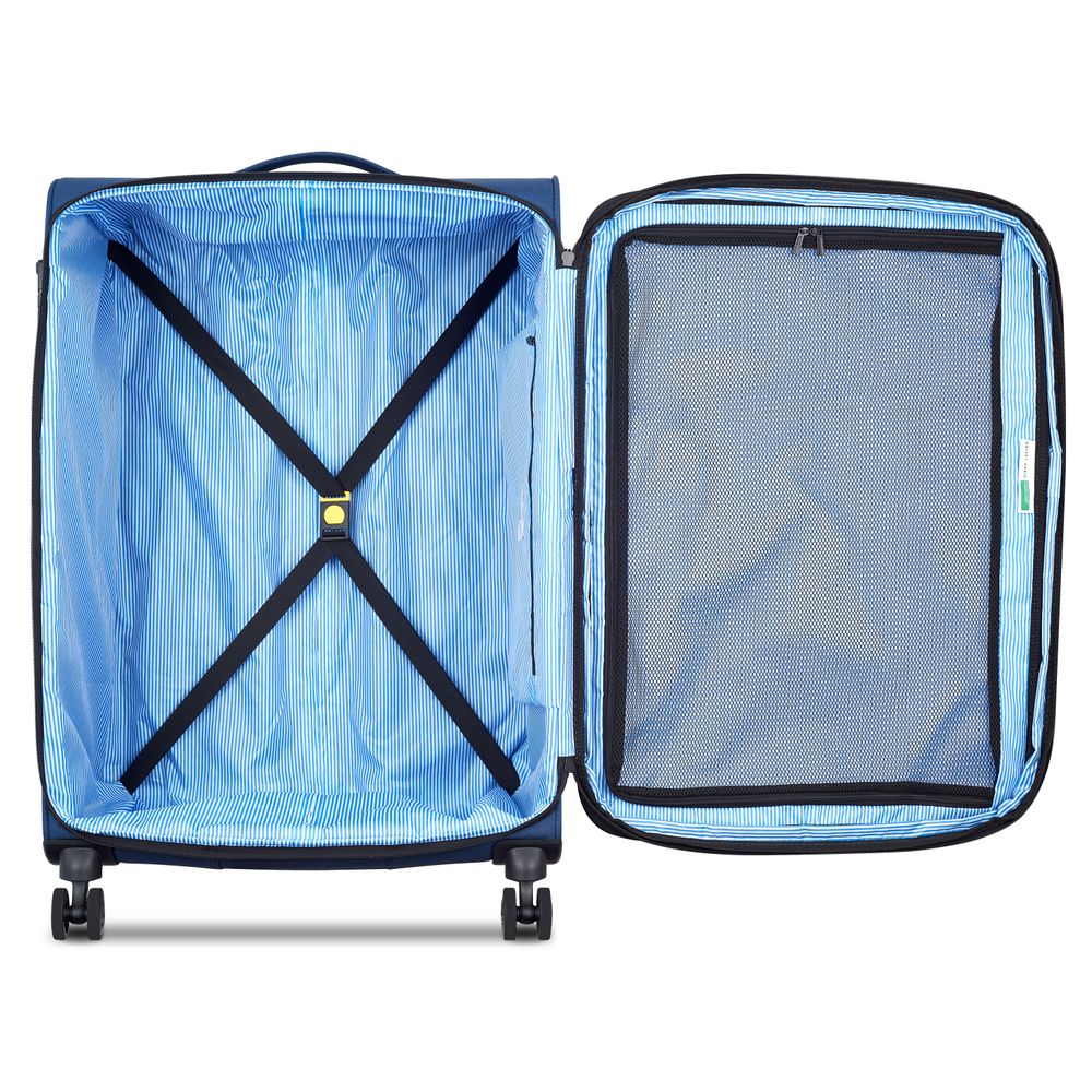 DELSEY Be expandable suitcase 4 double wheels 76cm