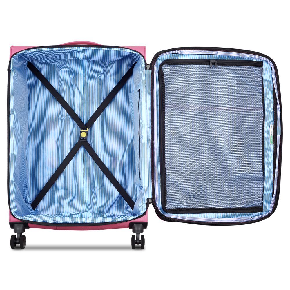 DELSEY Be expandable suitcase 4 double wheels 76cm