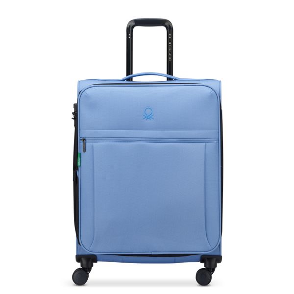 DELSEY Be expandable suitcase 4 double wheels 66CM