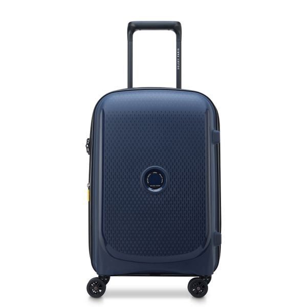 DELSEY BELMONT + Valise cabine EXTENSIBLE 4 ROUES DOUBLES 55CM