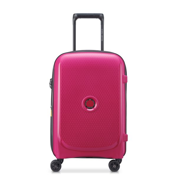 DELSEY BELMONT + Valise cabine EXTENSIBLE 4 ROUES DOUBLES 55CM