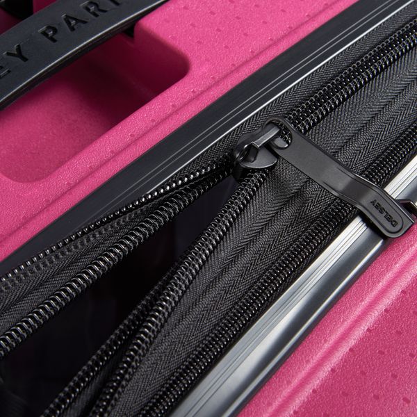 DELSEY BELMONT + Valise cabine EXTENSIBLE 4 ROUES DOUBLES 55CM