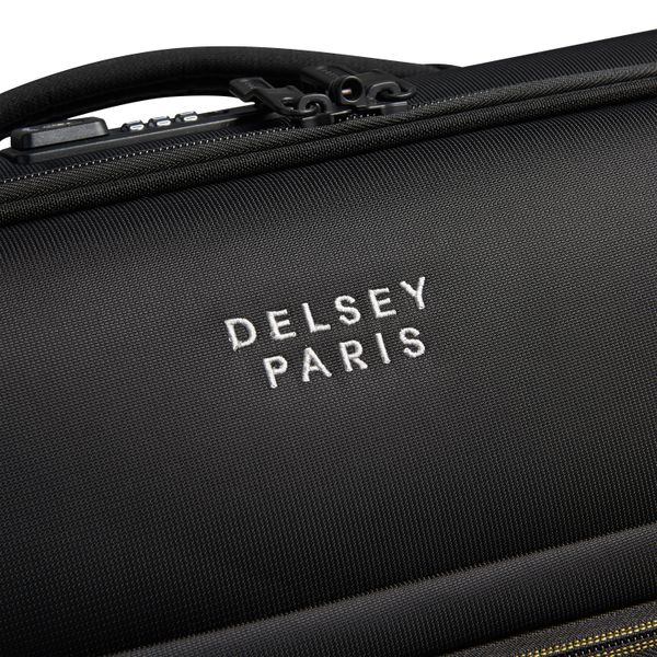 DELSEY BROCHANT 3 Cabinekoffer SLIM UITBREIDBAAR 4 DUBBELE WIELEN 55CM