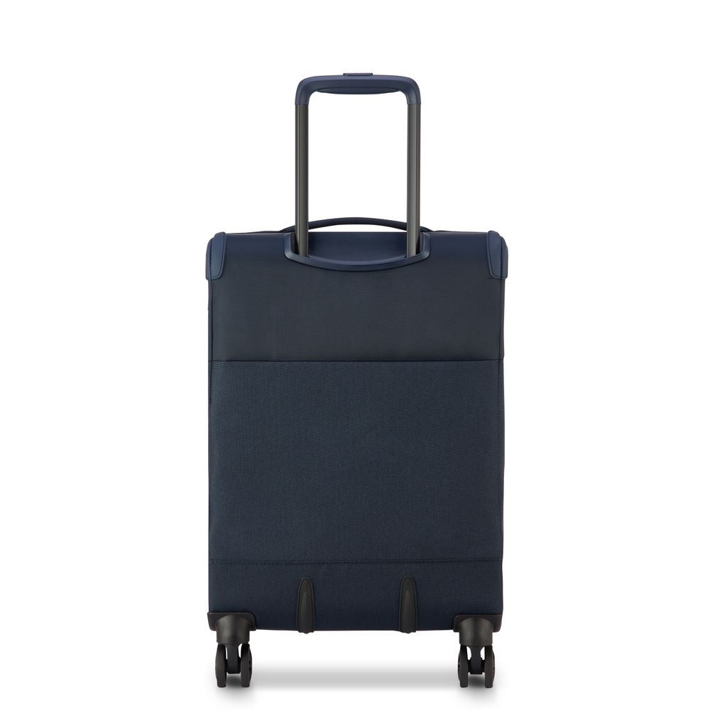 DELSEY BROCHANT 3 Cabin suitcase EXPANDABLE 4 DOUBLE WHEELS 55CM