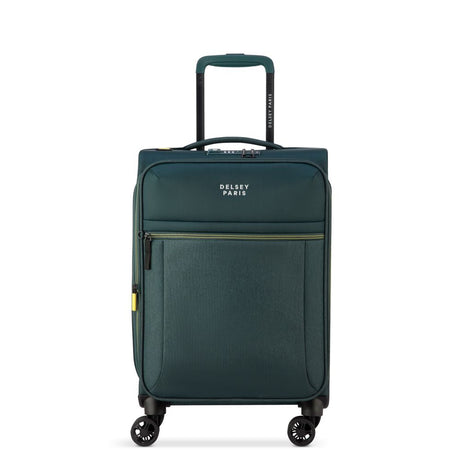 DELSEY BROCHANT 3 Cabin suitcase EXPANDABLE 4 DOUBLE WHEELS 55CM