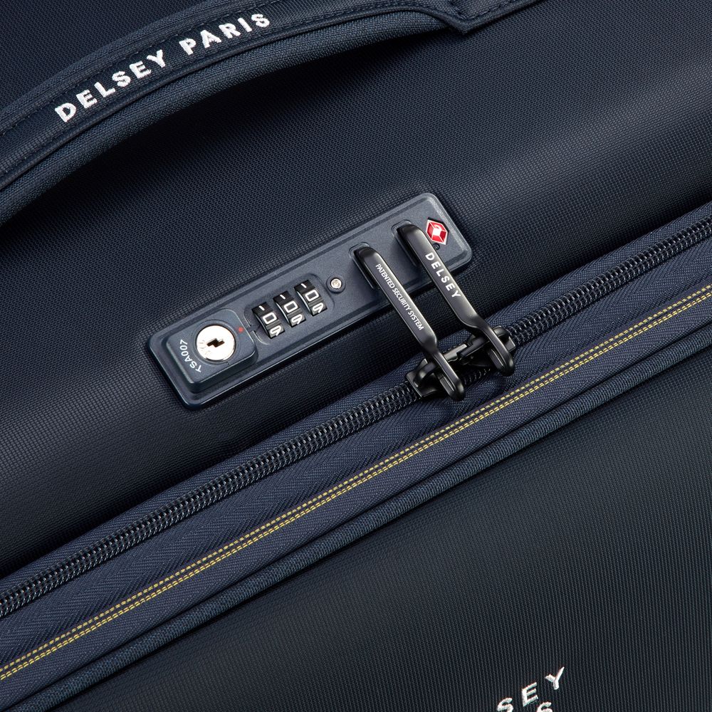 DELSEY BROCHANT 3 UITBREIDBARE KOFFER 4 DUBBELE WIELEN 78CM