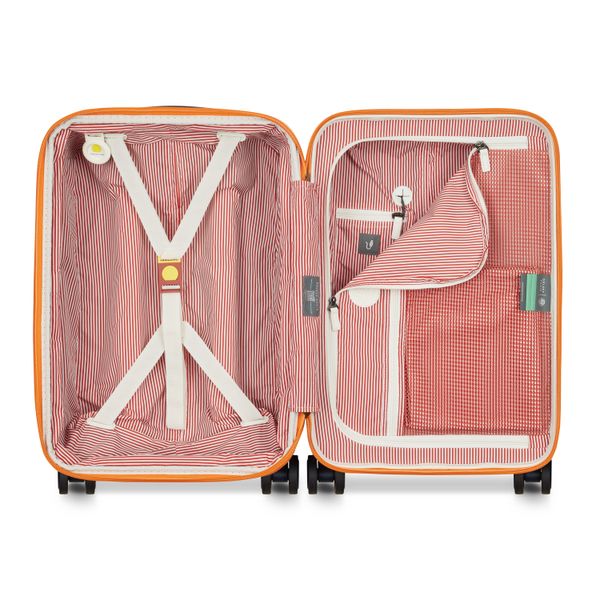 DELSEY KADENZ TROLLEY ERWEITERBARE KABINE 4 DOPPELRÄDER 55CM -ED. ROLAND GARROS SPEZIAL