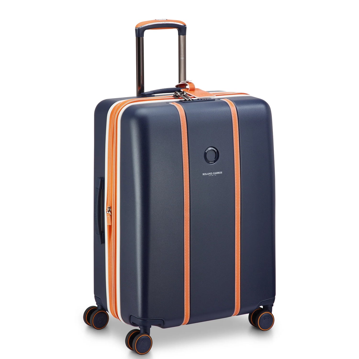 DELSEY KADENZ TROLLEY ERWEITERBAR 4 DOPPELRÄDER 66CM -ED. ROLAND GARROS SPEZIAL