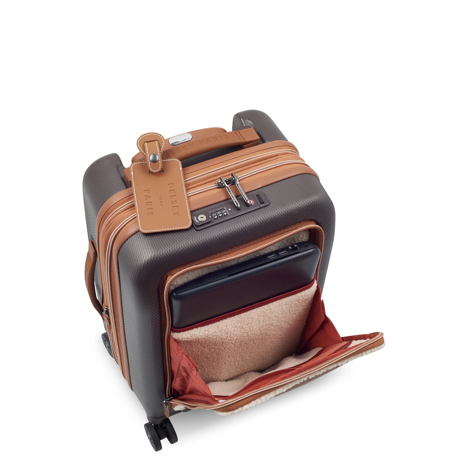 DELSEY CHATELET AIR 2.0. TROLLEY CABINE BUSINESS UITBREIDBAAR 55CM