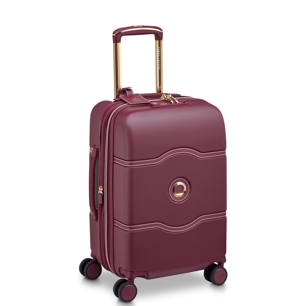 DELSEY CHATELET AIR 2.0. TROLLEY OHJAAMO 4 KAKSOPYÖRÄTÄ 55CM -ED. 80-VUOTTEIDEN ERIKOISTUS
