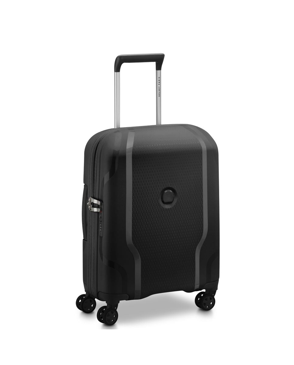DELSEY CLAVEL. TROLLEY CABIN SLIM 4 DOUBLE WHEELS 55CM