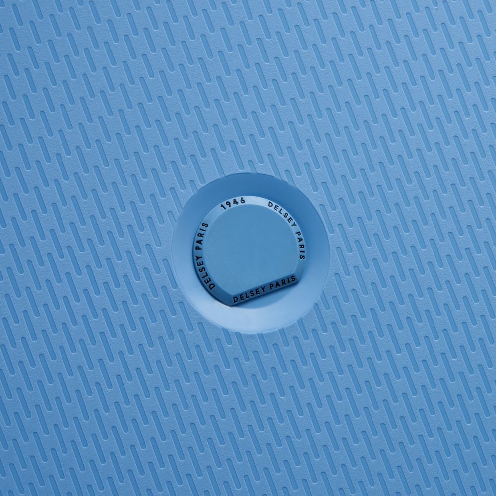 DELSEY CLAVEL. TROLLEY CABIN SLIM 4 DOUBLE WHEELS 55CM