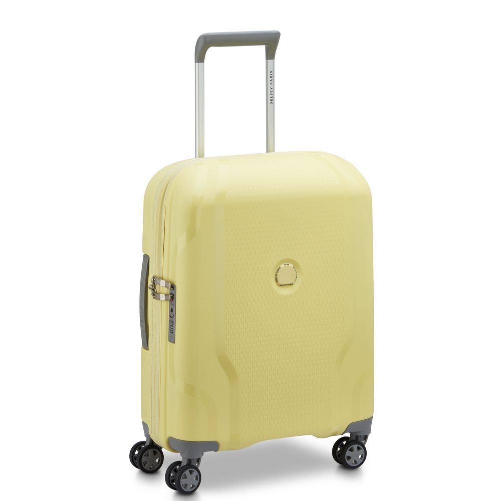 DELSEY CLAVEL. TROLLEY CABIN SLIM 4 DOUBLE WHEELS 55CM
