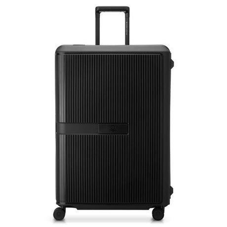 DELSEY COLOR BLOCK HARD SUITCASE SLIM 4 DOUBLE WHEELS 76CM