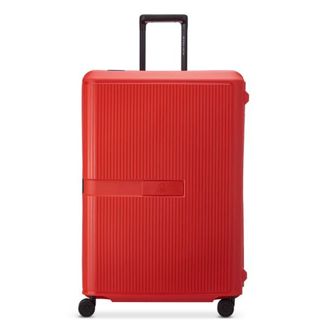 DELSEY COLOR BLOCK HARD SUITCASE SLIM 4 DOUBLE WHEELS 76CM