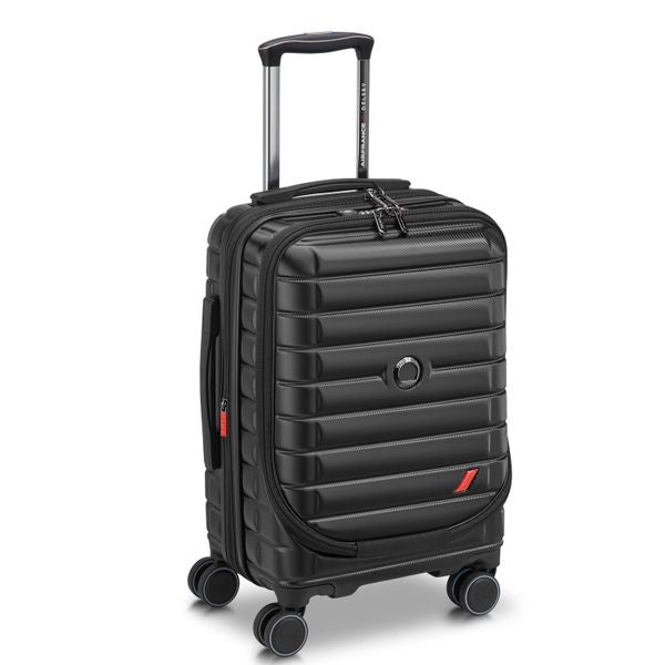 DELSEY CIeń AF. TROLLEY ROZSZERZALNA KABINA BUSINESS TWARDE 4 PODWÓJNE KOŁA 55CM