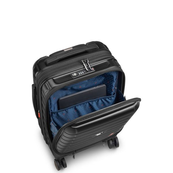 DELSEY CIeń AF. TROLLEY ROZSZERZALNA KABINA BUSINESS TWARDE 4 PODWÓJNE KOŁA 55CM