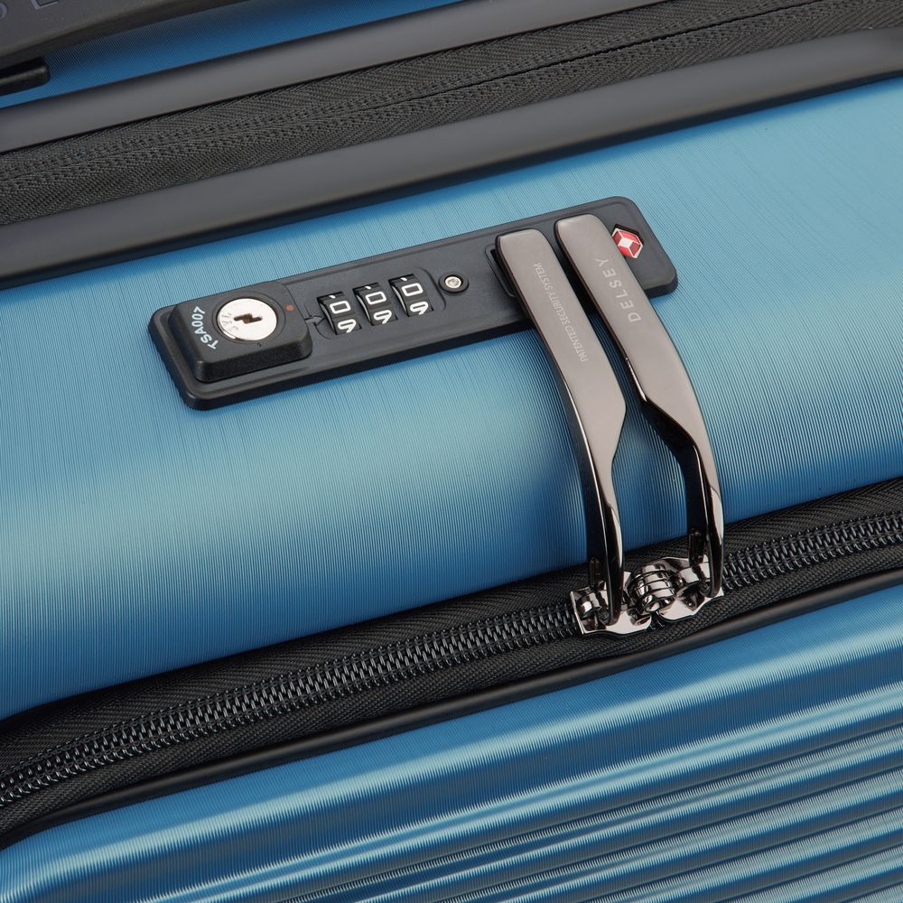 DELSEY FREISTIL. TROLLEY KABINE 4 DOPPELRÄDER 55CM - ÖFFNUNG VORNE
