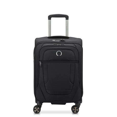 DELSEY HELIUM DLX. TROLLEY EXPANDABLE CABIN 4 DOUBLE WHEELS 55CM
