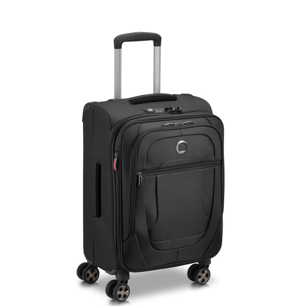 DELSEY HÉLIUM DLX. TROLLEY CABINE EXTENSIBLE 4 ROUES DOUBLES 55CM
