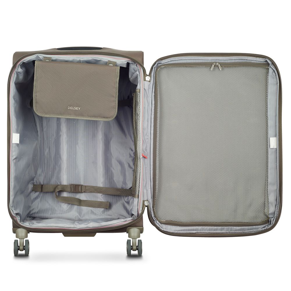 DELSEY HELIUM DLX. TROLLEY EXPANDABLE 4 DOUBLE WHEELS 71CM