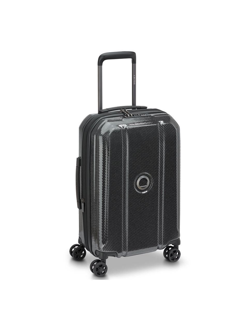 DELSEY HELIUM ULTIMATE. TROLLEY EXPANDABLE CABIN 4 DOUBLE WHEELS 55CM