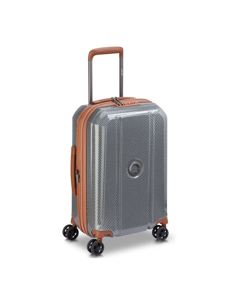 DELSEY HELIUM ULTIMATE. TROLLEY EXPANDABLE CABIN 4 DOUBLE WHEELS 55CM