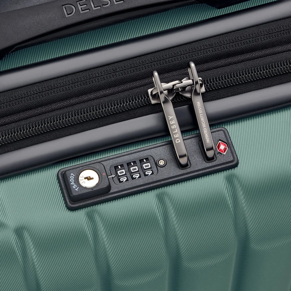 DELSEY PITUUS  TROLLEY LAAJENNETTUA 4 KAKSIPYÖRÄTÄ 55 CM