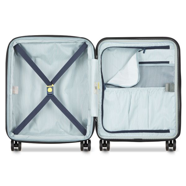 DELSEY LENGTH TROLLEY CABIN SLIM EXPANDABLE 55CM