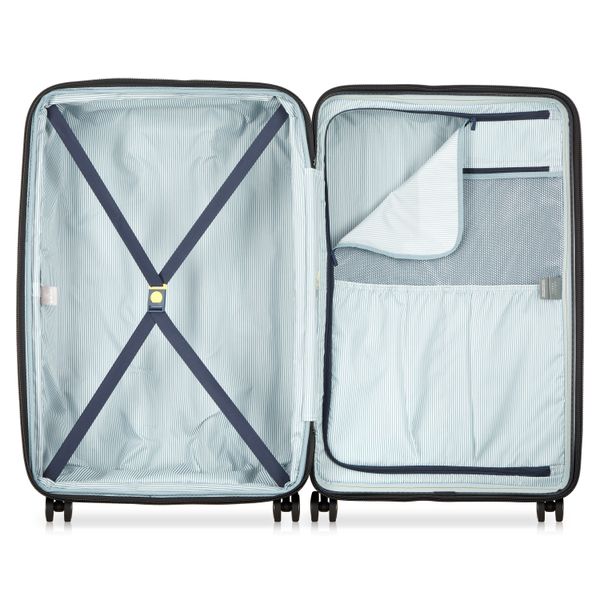 DELSEY COMPRIMENTO. TROLLEY EXPANSÍVEL 4 RODAS DUPLAS 81CM