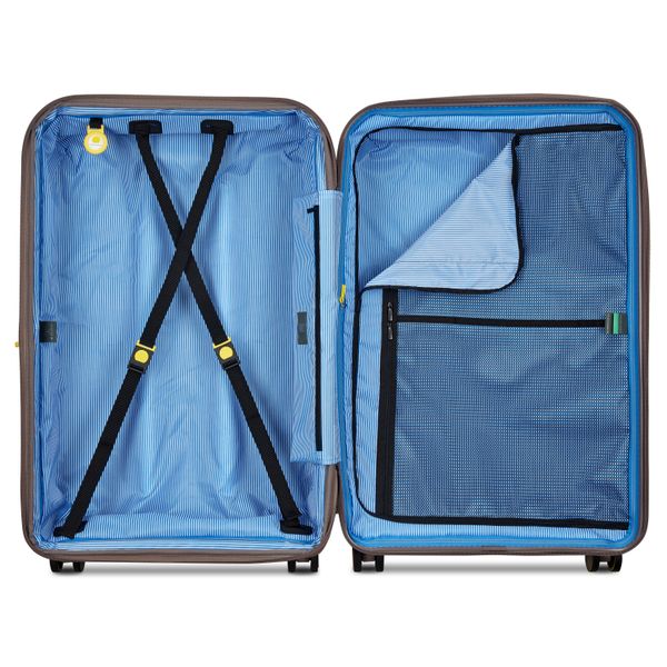 DELSEY LUTECE. TROLLEY ERWEITERBAR 4 DOPPELRÄDER 81CM