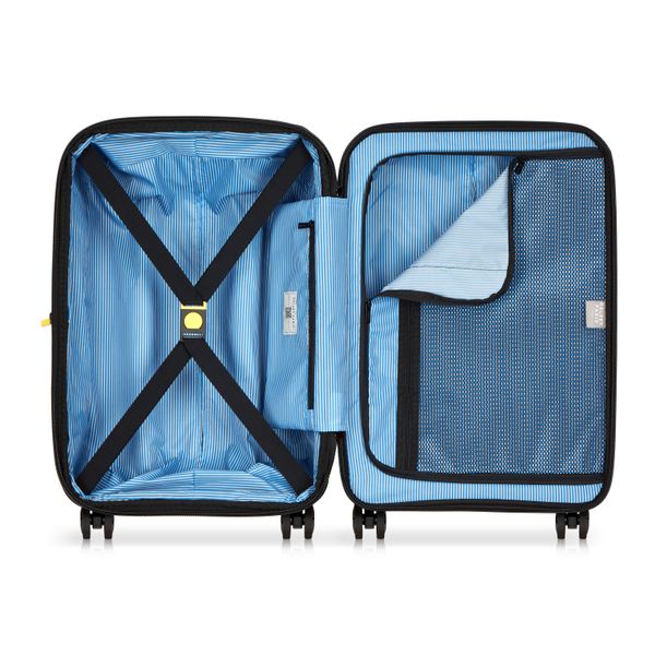 DELSEY LUTÉCE SE. TROLLEY CABINE EXTENSIBLE 4 ROUES DOUBLES 55CM