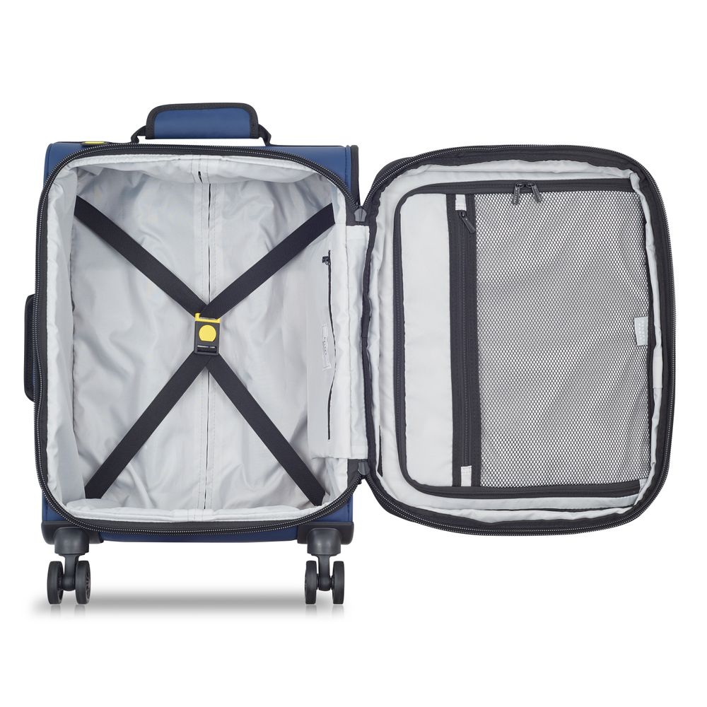 DELSEY MAUBERT 2.0. TROLLEY EXPANDABLE CABIN 4 DOUBLE WHEELS 55CM - WATERPROOF