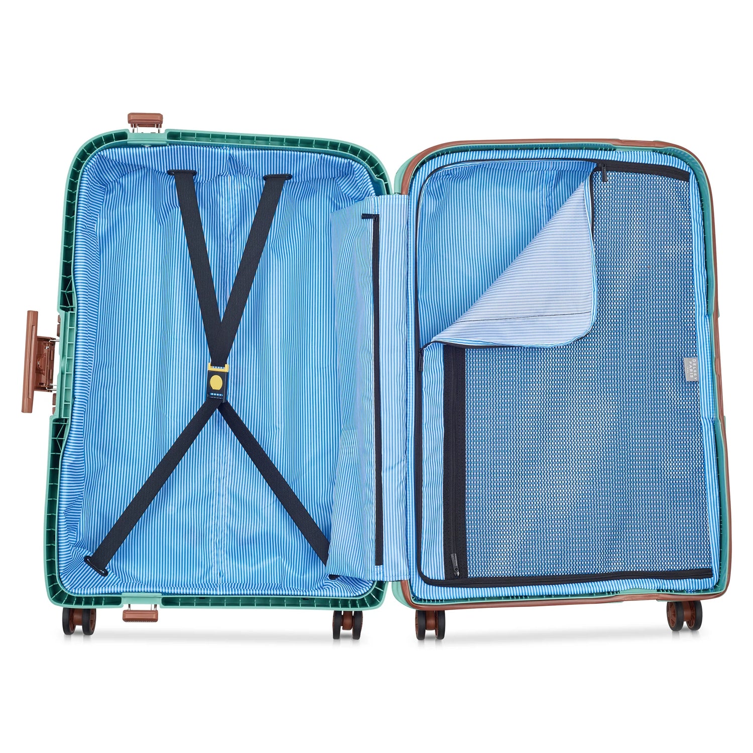 DELSEY MONCEY. TROLLEY 4 ROUES DOUBLES 69CM